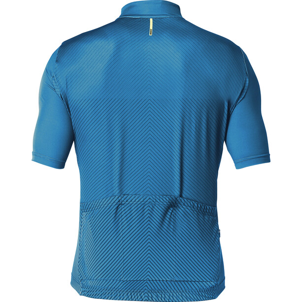 Mavic Cosmic Graphic Koszulka rowerowa z zamkiem błyskawicznym Mężczyźni, niebieski