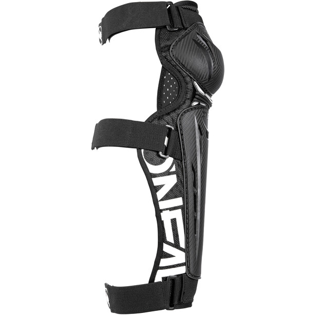 O'Neal Trail FR Carbon Look Protectores de rodilla Hombre, negro/blanco