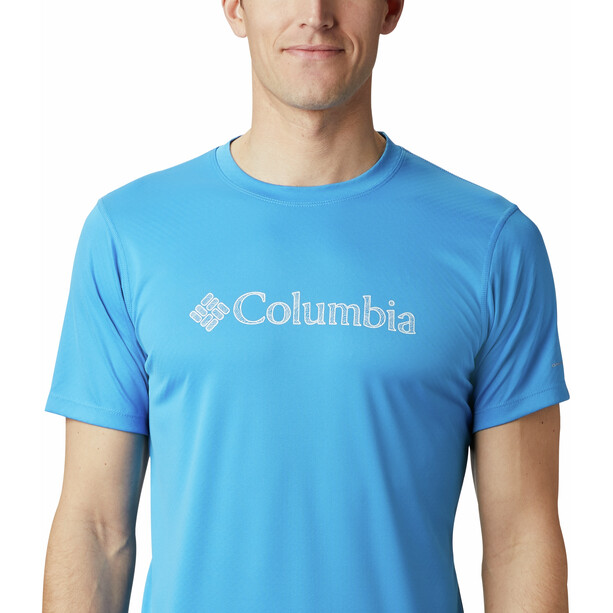 Columbia Zero Rules Graphic Kurzarmshirt Herren grau