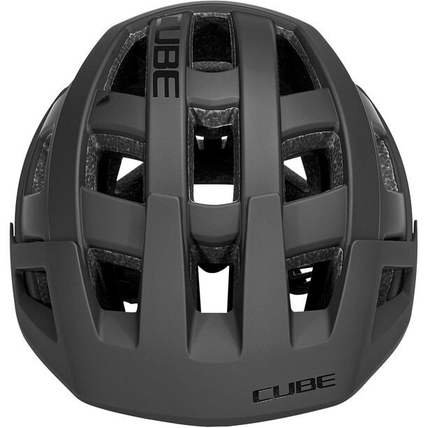 Cube Badger Helm schwarz