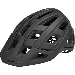 Cube Badger Helm schwarz schwarz