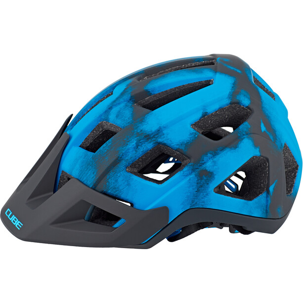 Cube Badger Helm blau