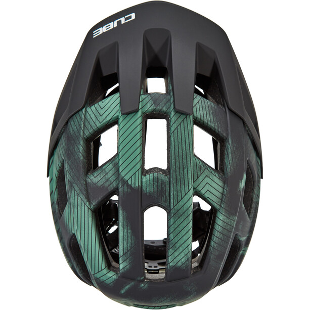 Cube Badger Helm grün