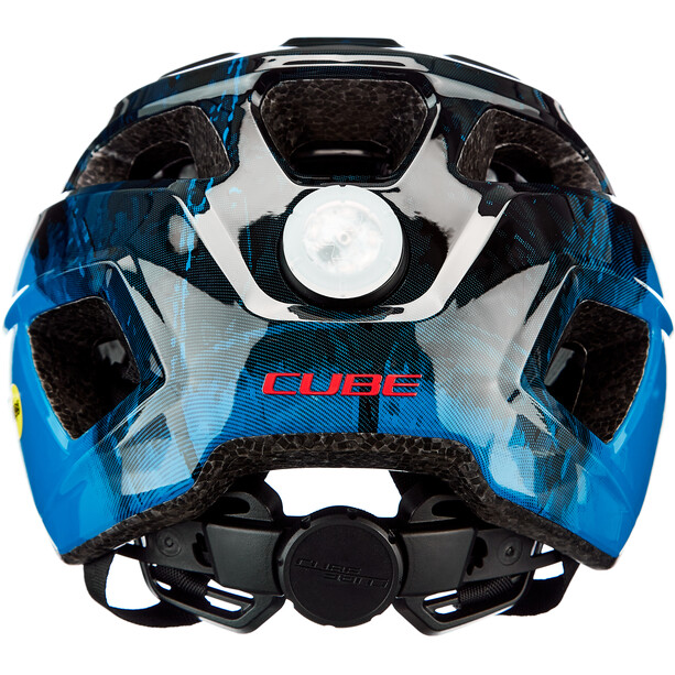 Cube Linok Helm blau/schwarz