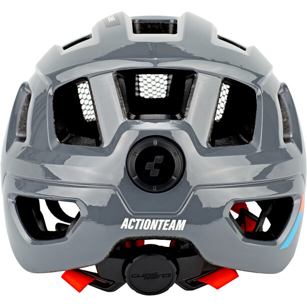 Cube Steep X Actionteam Helmet grey/orange