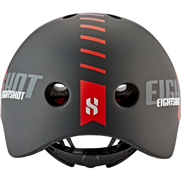EIGHTSHOT Helmet black/red/grey
