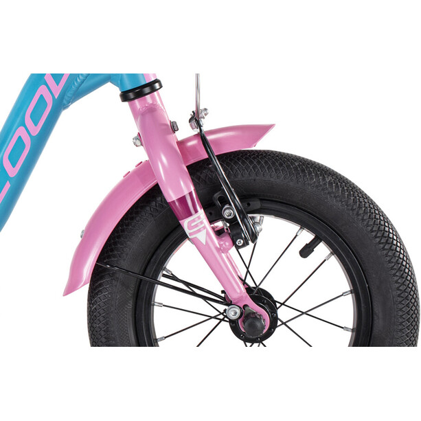 s'cool niXe alloy 12 Kids turquoise/pink