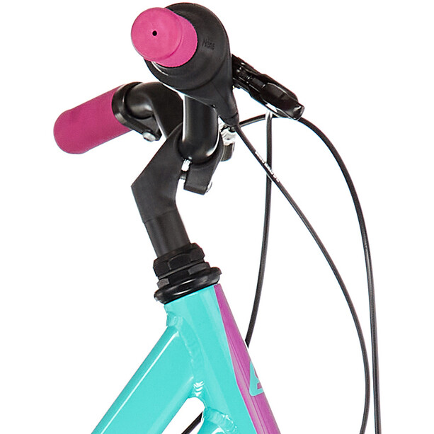 s'cool chiX twin alloy 24 7-S Kinderen, turquoise/violet