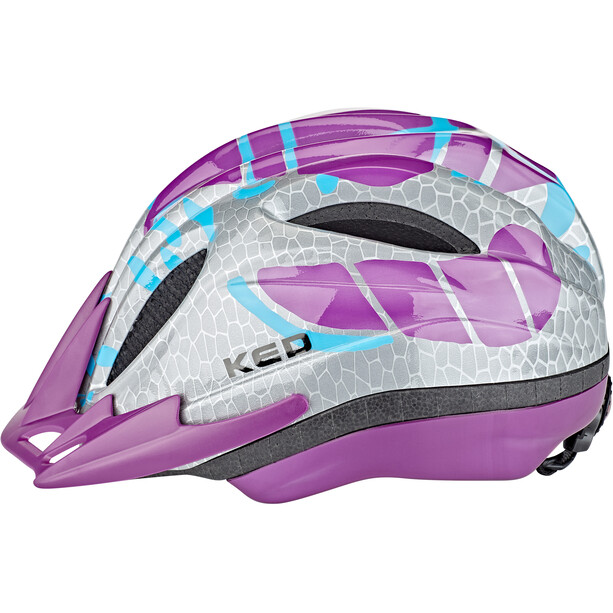 KED Meggy II K-Star Helm Kinderen, violet/grijs