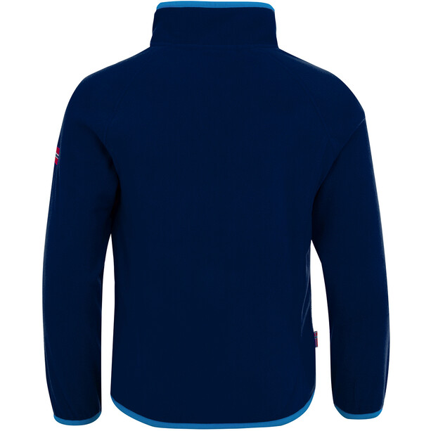 TROLLKIDS Nordland Sweat-shirt Demi-zip Enfant, bleu