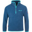 TROLLKIDS Nordland Sweat-shirt Demi-zip Enfant, bleu/vert