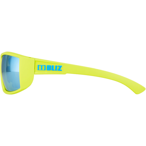 Bliz Drift Glasses matte lime green/smoke/blue multi