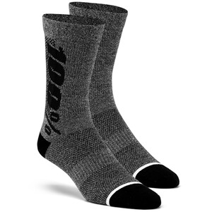 100% Rythym Socken grau/schwarz