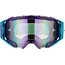 Leatt Velocity 5.5 Iriz Brille mit Verspiegeltem Anti-Fog Glas blau/lila