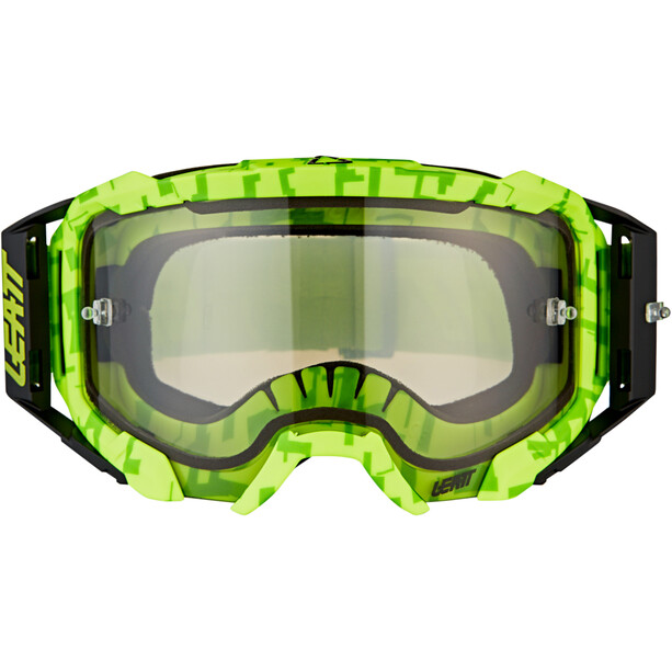Leatt Velocity 5.5 Maschera con lenti antiappannamento, verde