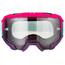 Leatt Velocity 4.5 Maschera con lenti antiappannamento, rosa/blu