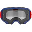 Leatt Velocity 4.5 Gafas con Lentes Antiniebla, azul/rojo