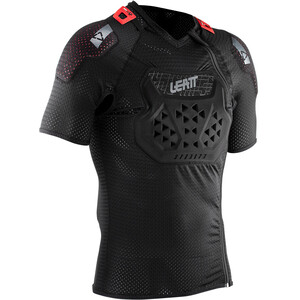 Leatt AirFlex Stealth Camiseta Protección Cuerpo, negro negro