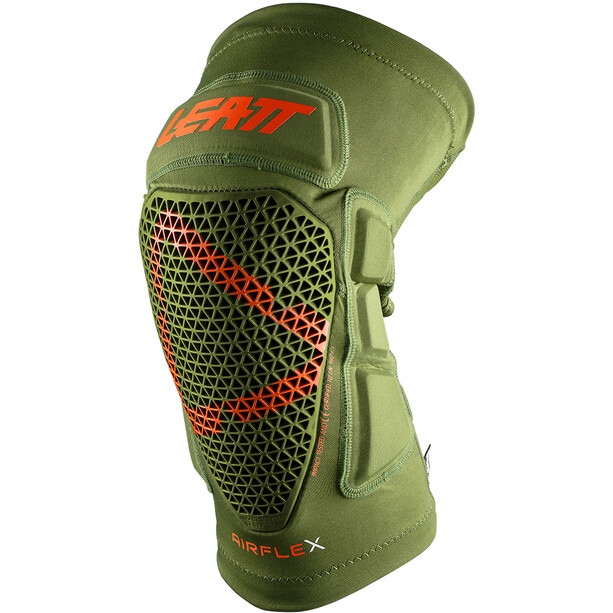 Leatt AirFlex Pro Knieprotektoren grün