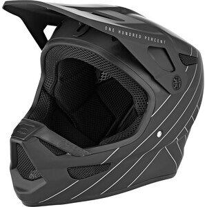 100% Status DH/BMX Helm schwarz schwarz