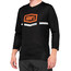 100% Airmatic Enduro/Trail Koszulka z jerseyu z rękawem 3/4 Mężczyźni, czarny/pomarańczowy