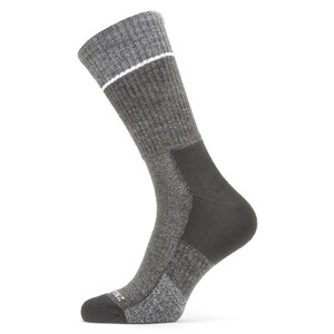 Sealskinz Solo QuickDry Mid-Cut Socken schwarz/grau schwarz/grau