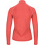 super.natural Base 175 1/4 Zip Langarmshirt Damen pink