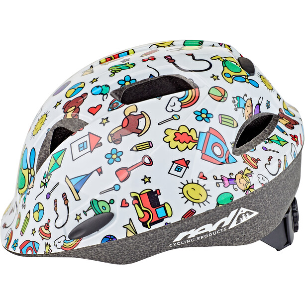 Red Cycling Products Rider Kid Helm Kinder weiß/bunt