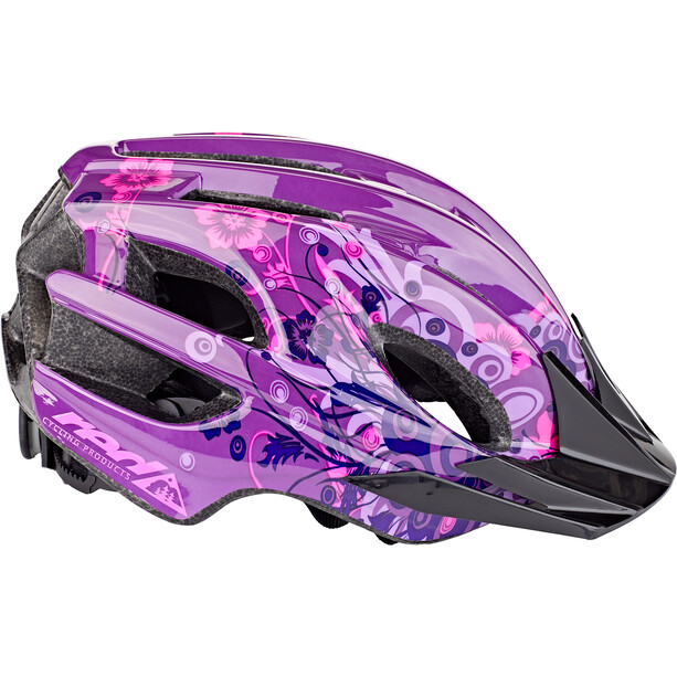 Red Cycling Products Rider Girl Casco Niñas, violeta/rosa