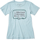 Marmot Ascender T-shirt Femme, bleu