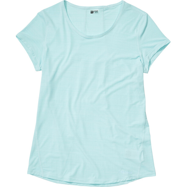 Marmot Aura Kurzarm T-Shirt Damen blau