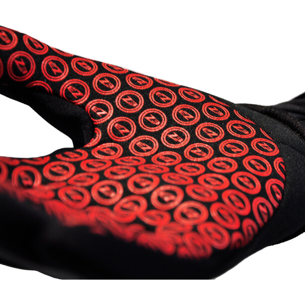 Zone3 Neoprene Zwemhandschoenen, zwart/rood