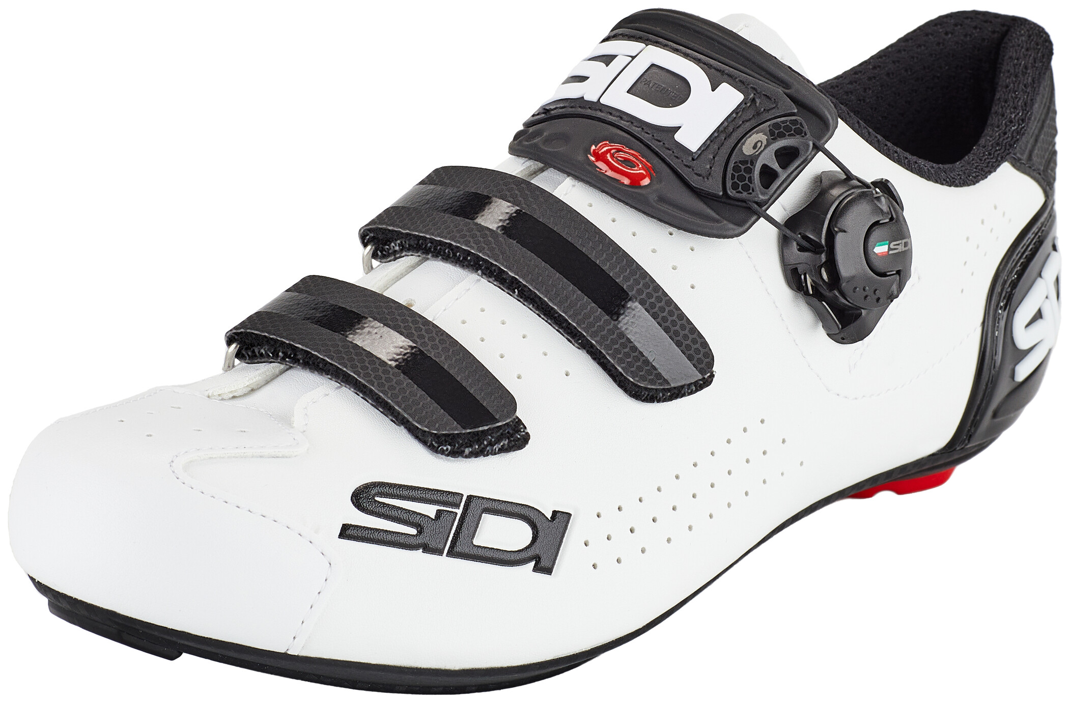 Sidi Alba Damen Einsteiger Rennrad Schuhe Carbonsohle Drehverschluß weiß %% 