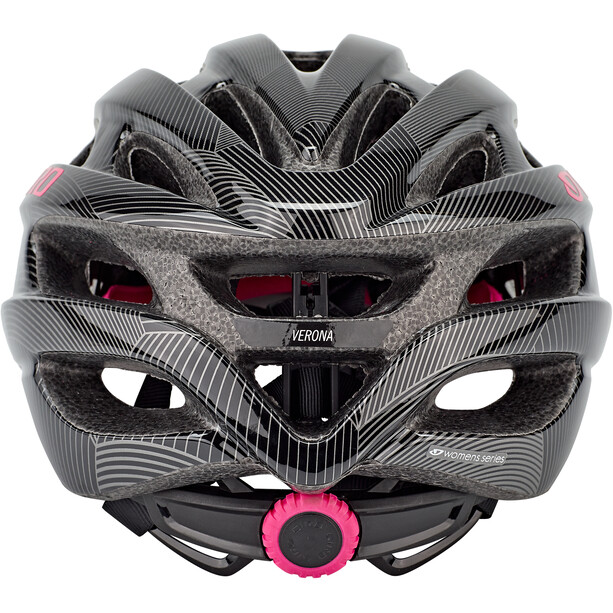 Giro Verona Kask rowerowy Kobiety, czarny/różowy