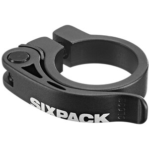 Sixpack Menace Zadelklem Ø34,9mm, zwart zwart
