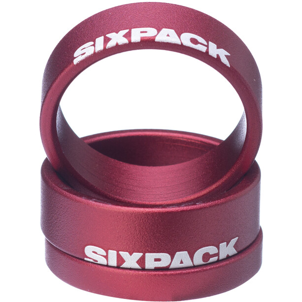 Sixpack Menace Spacer 1 1/8" rot