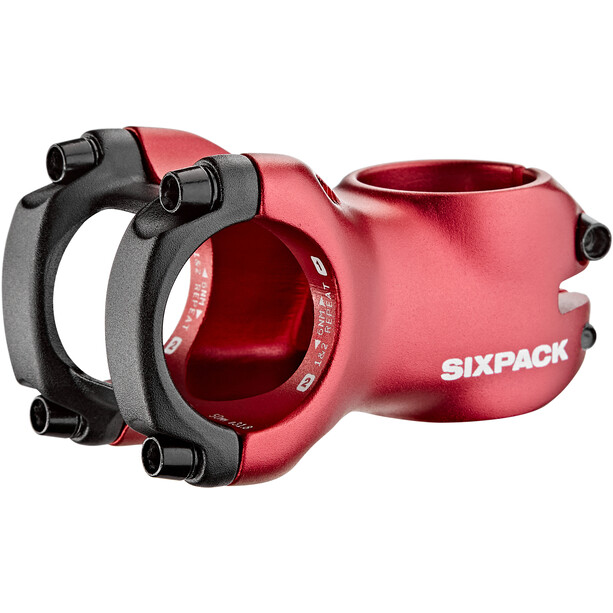 Sixpack Menace Frempind Ø31,8mm, rød/sort