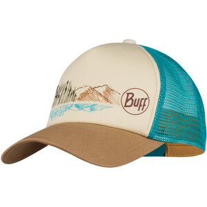 Buff Lifestyle Casquette trucker Femme, beige/turquoise beige/turquoise