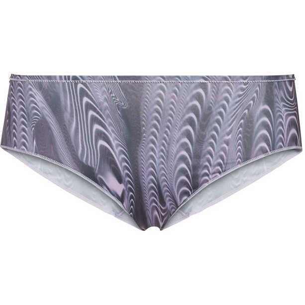 Odlo The Invisibles Print Suw Bragas Pack de 2 Mujer, gris/blanco