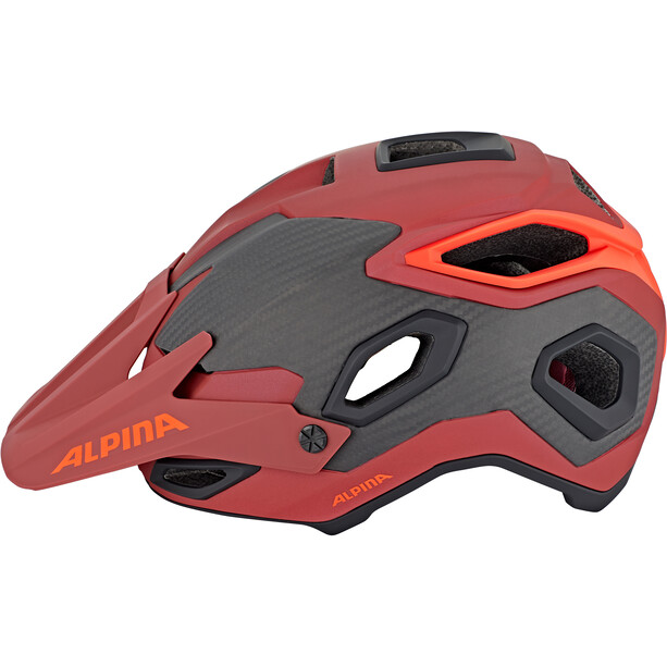 Alpina Rootage Helmet indigo-cherry-drop