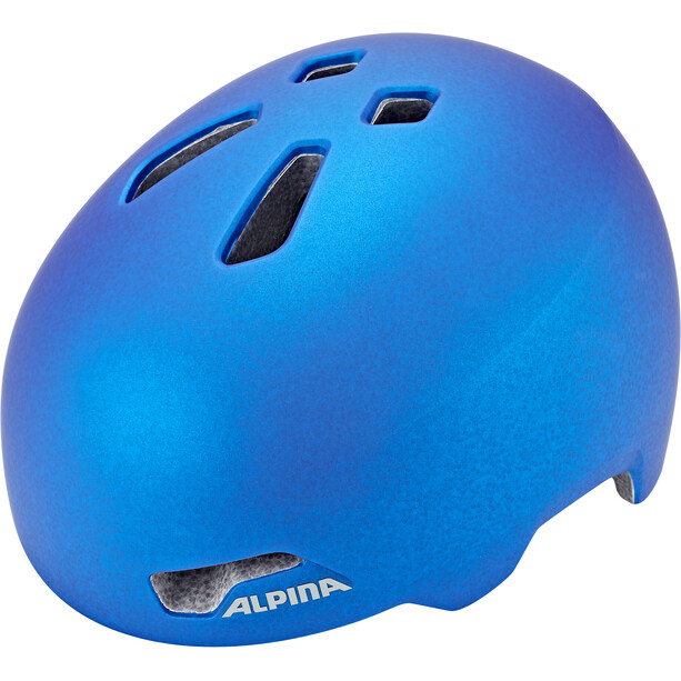 Alpina Hackney Helm Kinder blau