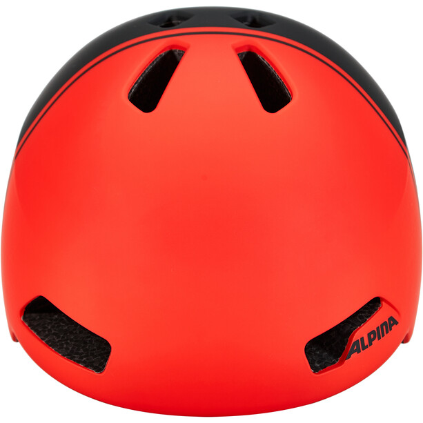 Alpina Hackney Helmet Kids black-red