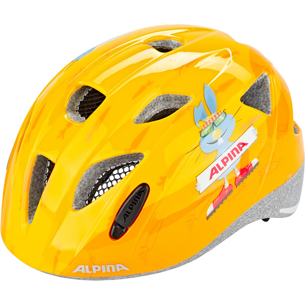 Alpina Ximo Kask rowerowy Dzieci, pomarańczowy/żółty