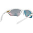 Alpina Twist Five HR S QVM+ Glasses white matt-silver/rainbow mirror