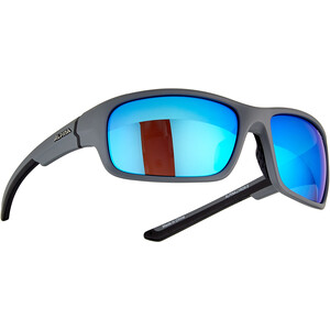 Alpina Lyron S Glasses cool grey matt-black/blue mirror cool grey matt-black/blue mirror