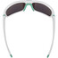 Alpina Lyron S Glasses white matt-pistachio/emerald mirror
