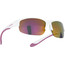 Alpina Flexxy HR Glasses Youth white matt-purple/pink mirror