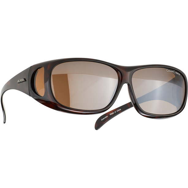 Alpina Sunglasses Overview havana/brown mirror