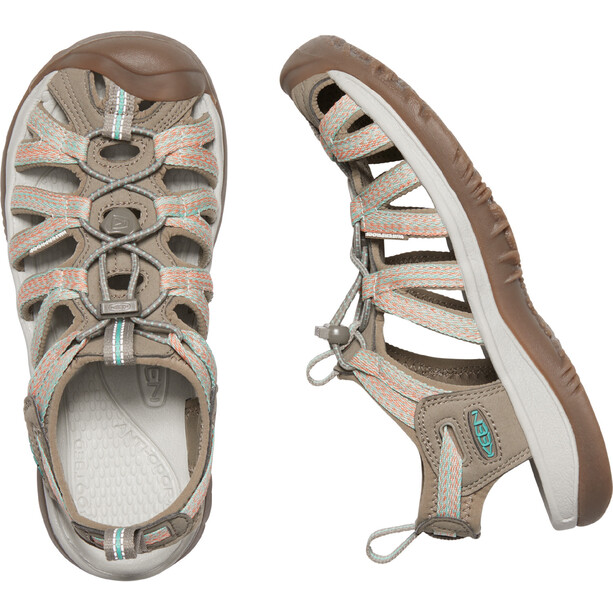 Keen Whisper Sandals Women taupe/coral
