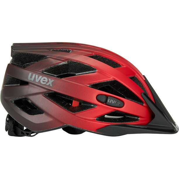 UVEX I-VO CC Kask rowerowy, czerwony/czarny